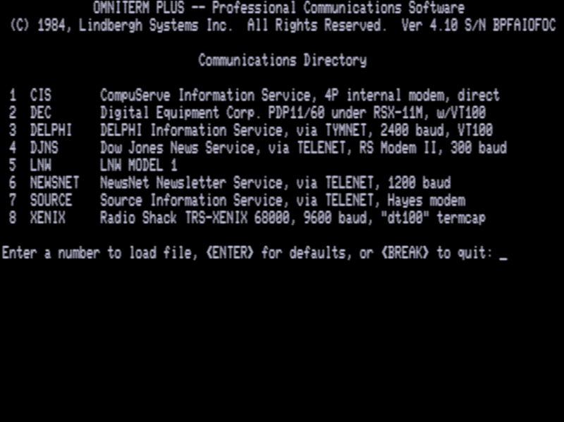 Screen shot